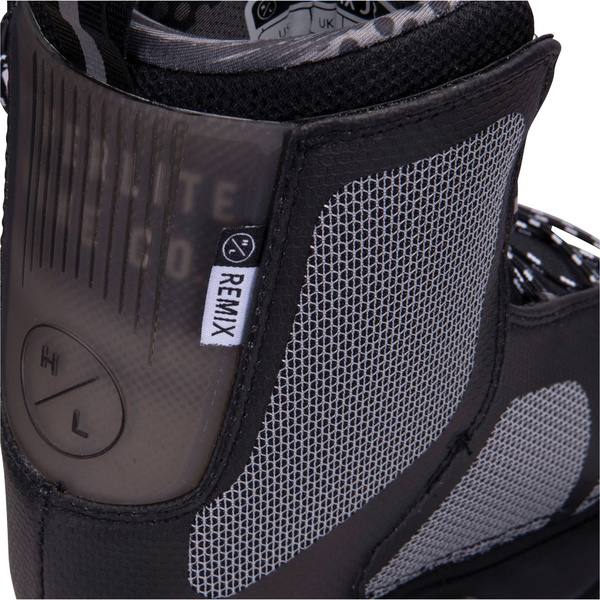 2026 Hyperlite Remix Wakeboard Bindings H22BRE - Black